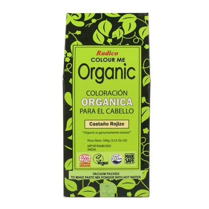 Radico reddish brown vegetable hair dye 100 g