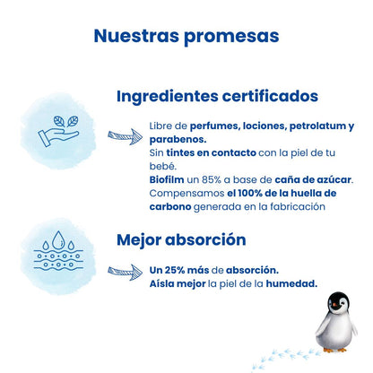 Pack Ahorro Pañales T2 (3-6kg) Pingo 336 Uds