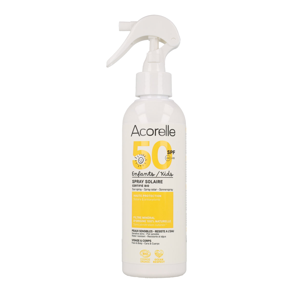 Acorelle SPF 50 Children's Sun Spray 150 ml