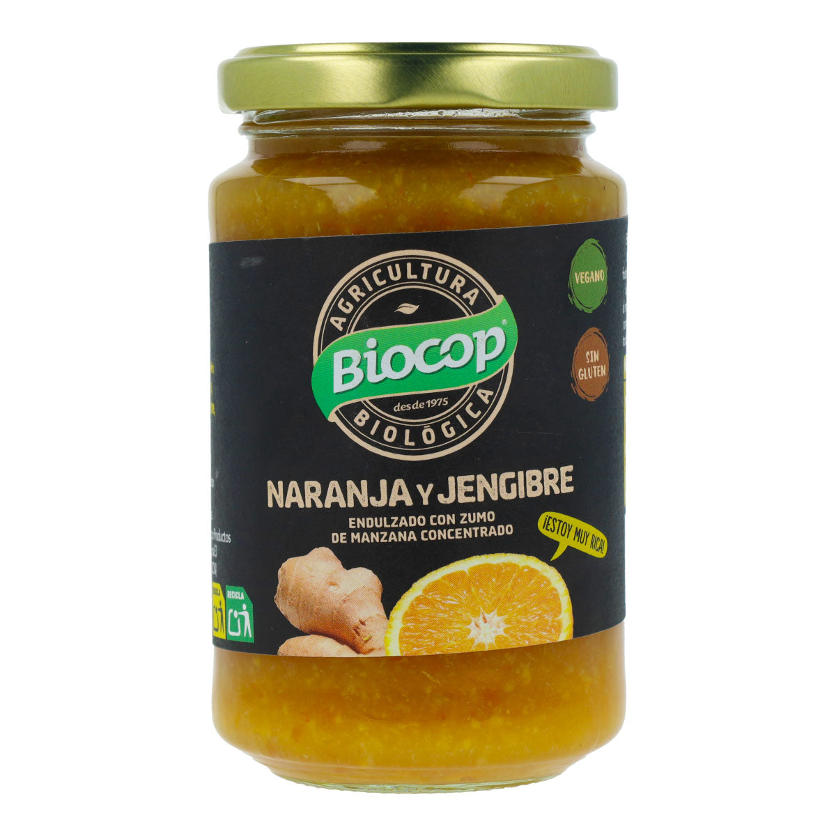 Biocop Organic Orange and Ginger Compote, 265 g
