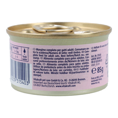 Vitakraft Poésie salmon mousse tin 85 g wet cat food