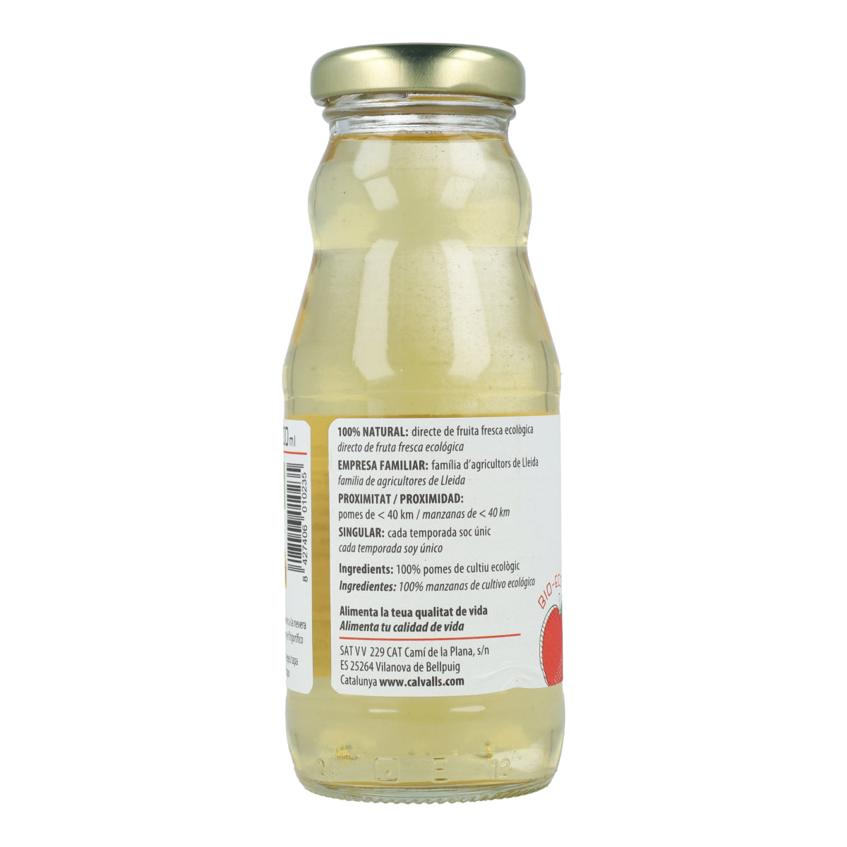 Cal Valls Organic Apple Juice 200 ml