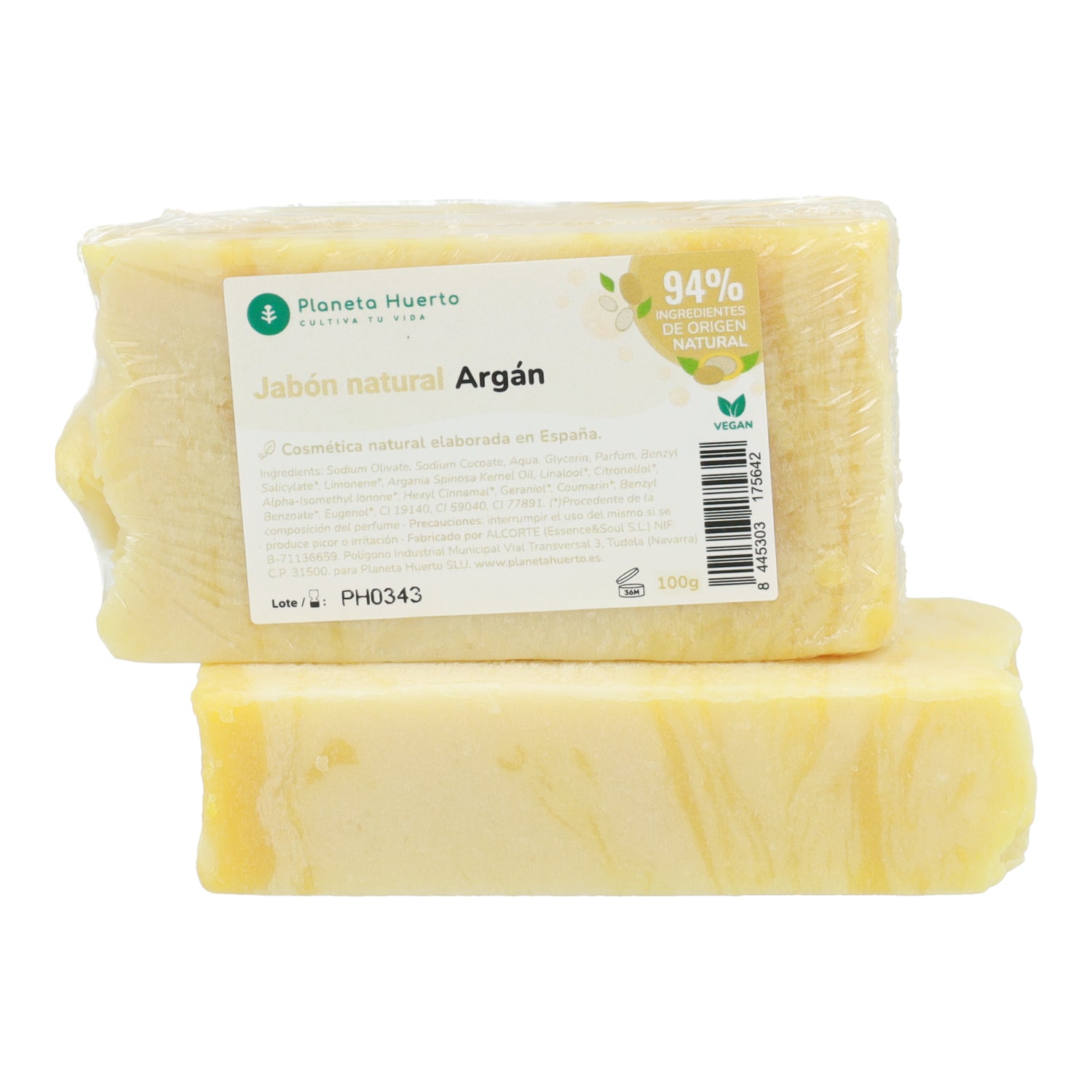 Olive and argan oil based natural soap 100 g