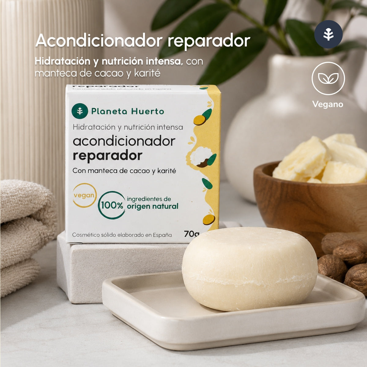 Repairing solid conditioner Planeta Huerto 85 g