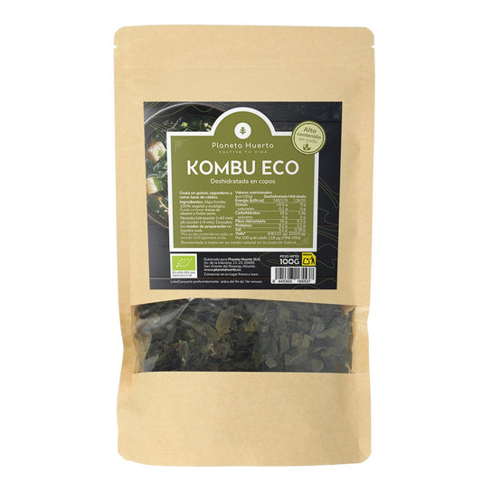 Kombu seaweed flakes ECO Planeta Huerto 100 g