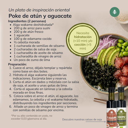 Wakame seaweed flakes ECO Planeta Huerto 100 g