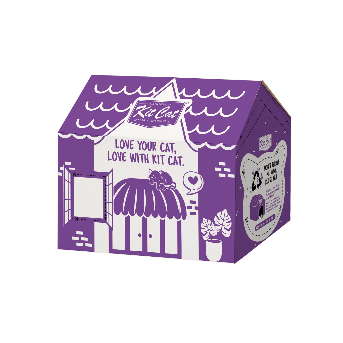 Cat Litter Kit Eco SoyaClump - Lavender 7 L Cat litter