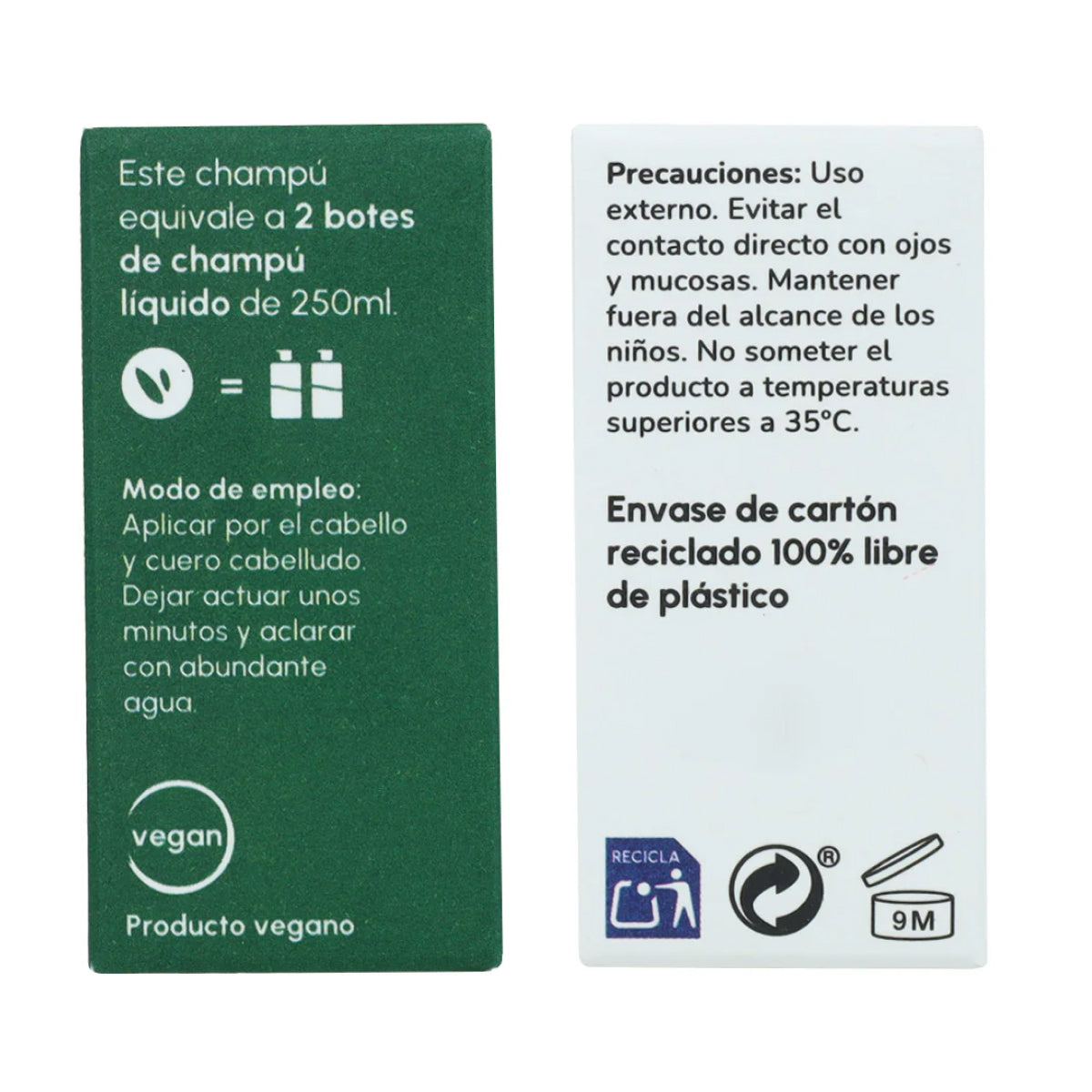 Solid Anti-Dandruff Shampoo with Rosemary and Sage Planeta Huerto 85 g
