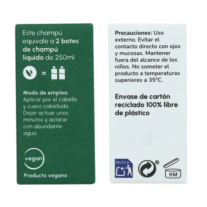 Solid Anti-Dandruff Shampoo with Rosemary and Sage Planeta Huerto 85 g