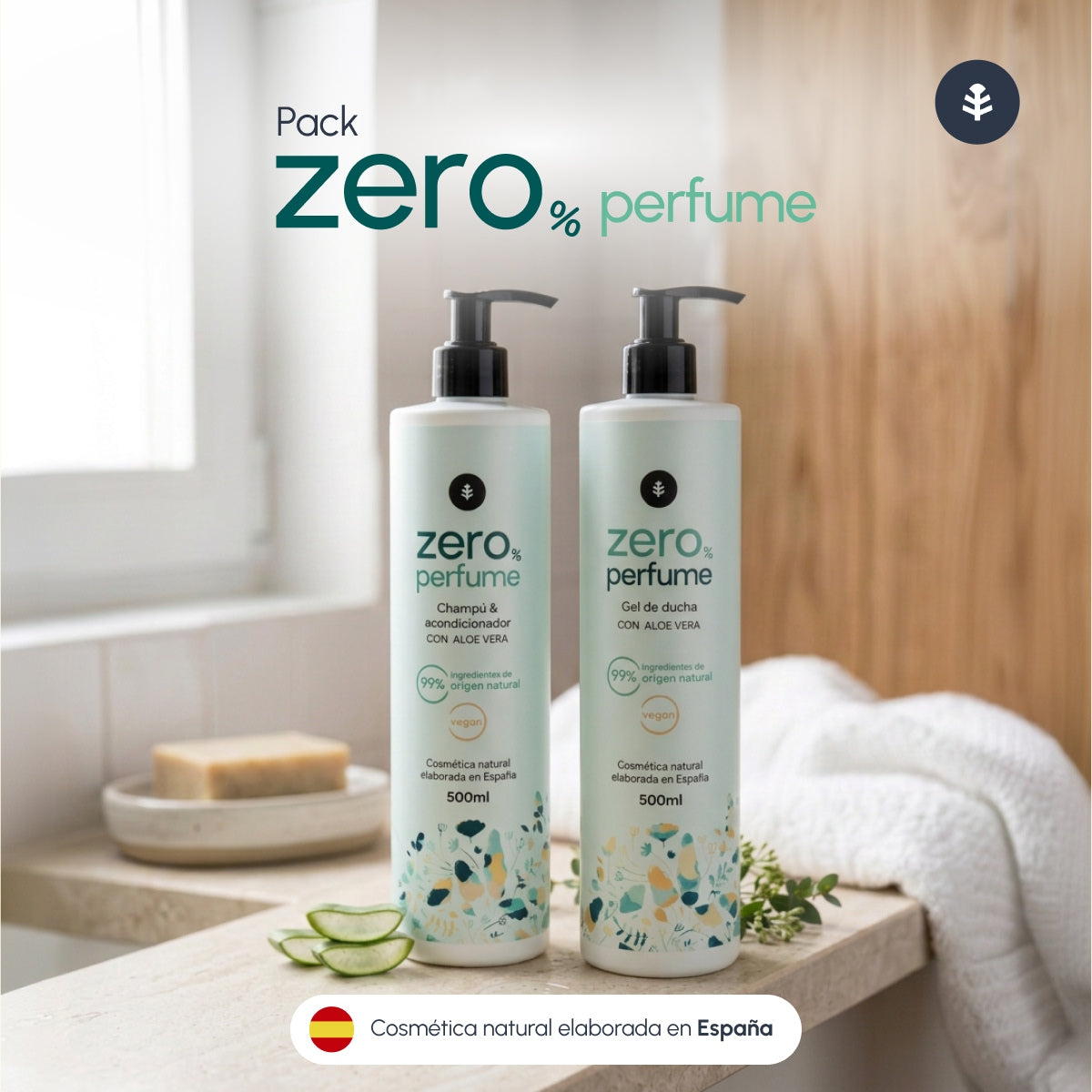 Shampoo and Conditioner for normal hair Planeta Huerto 500 ml