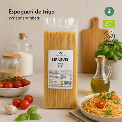 Spaghetti of wheat ECO Planeta Huerto 500gr