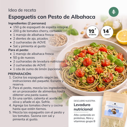Wholemeal spelt spaghetti ECO Planeta Huerto 500gr