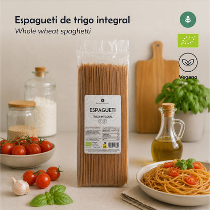 Whole wheat spaghetti ECO Planeta Huerto 500gr