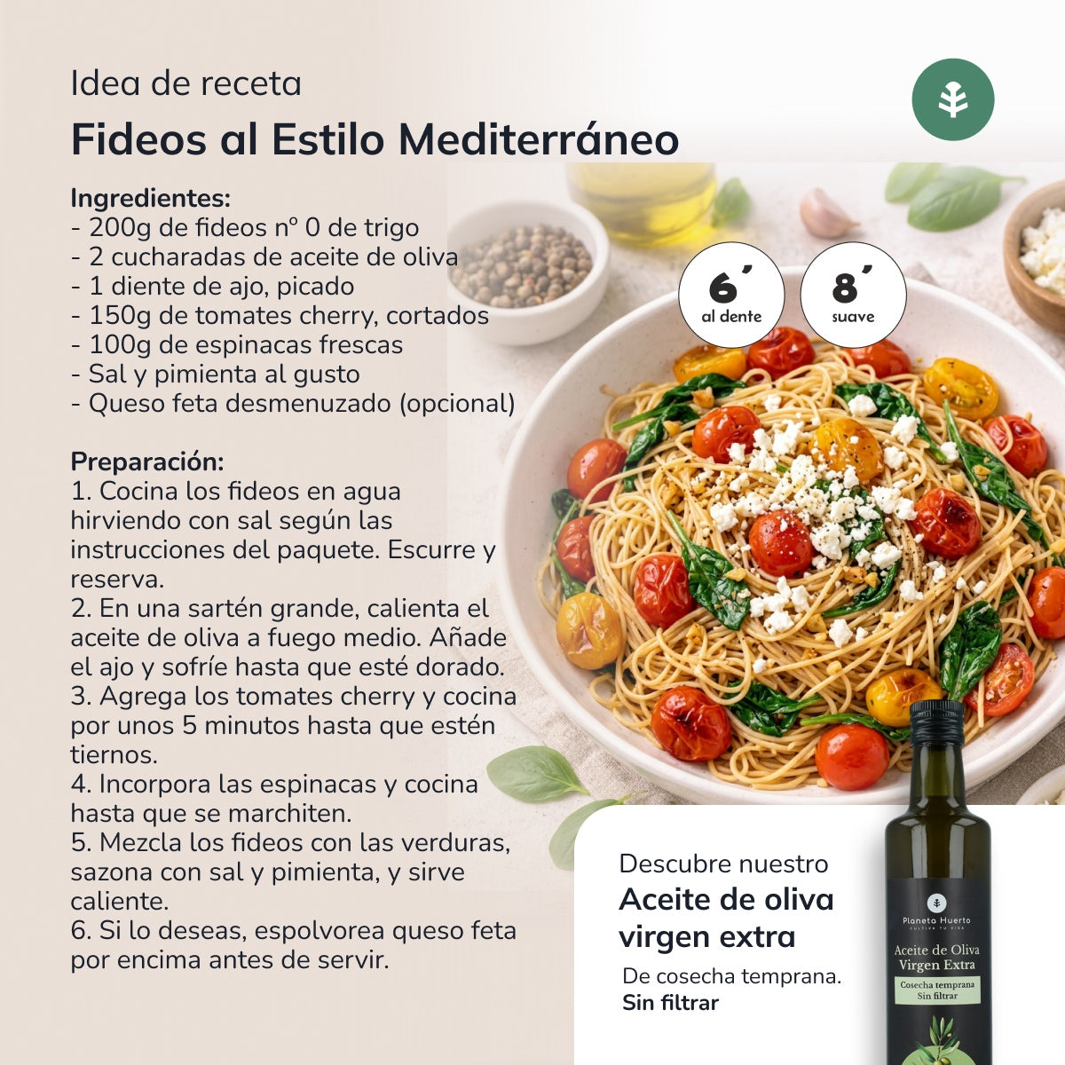 Organic wheat noodles No. 0 Planeta Huerto 5 kg