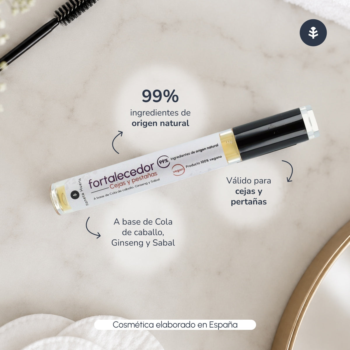 Eyebrow and Eyelash Strengthener Planet Orchard 5 ml
