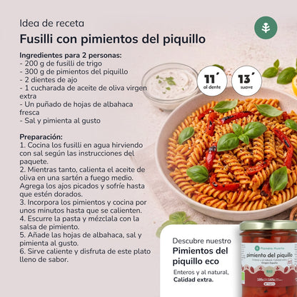 Fussilli of wheat ECO Planeta Huerto 500gr