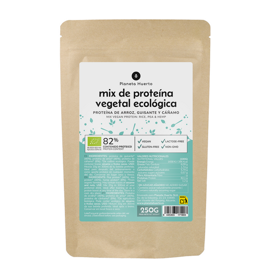 Vegan protein mix for sportsmen and women Planeta Huerto 250 g
