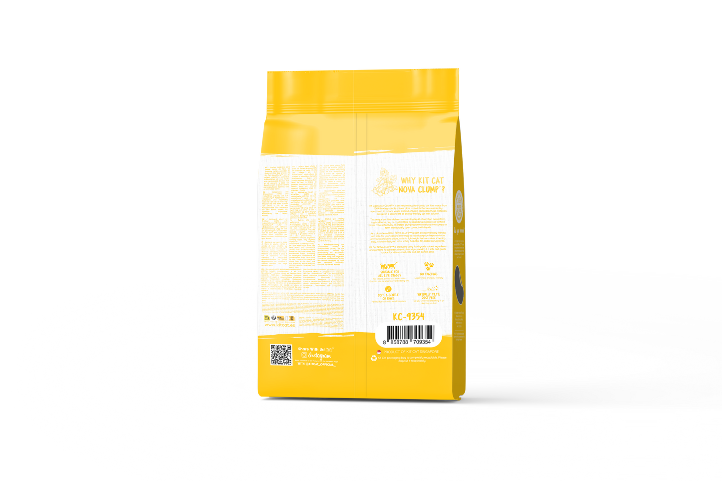 Eco SoyaClump Cat Litter Kit - Original 7 L Cat Litter