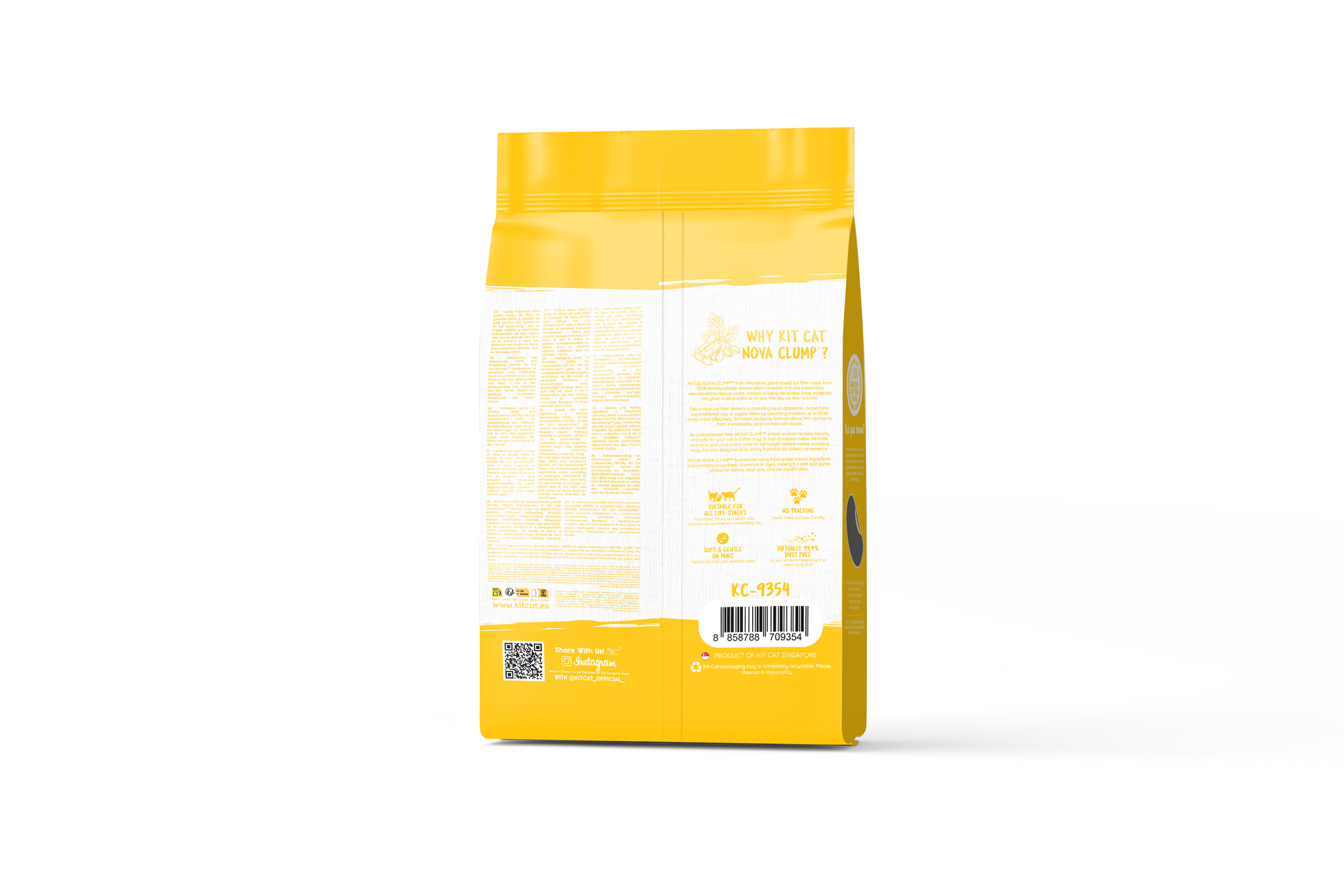 Eco SoyaClump Cat Litter Kit - Original 7 L Cat Litter