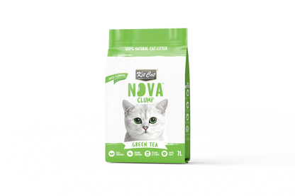 Kit Cat Eco SoyaClump Litter - Green Tea 7 L Cat litter