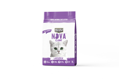 Cat Litter Kit Eco SoyaClump - Lavender 7 L Cat litter