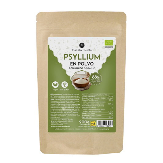 Psyllium powder Eco Planeta Huerto 200 g