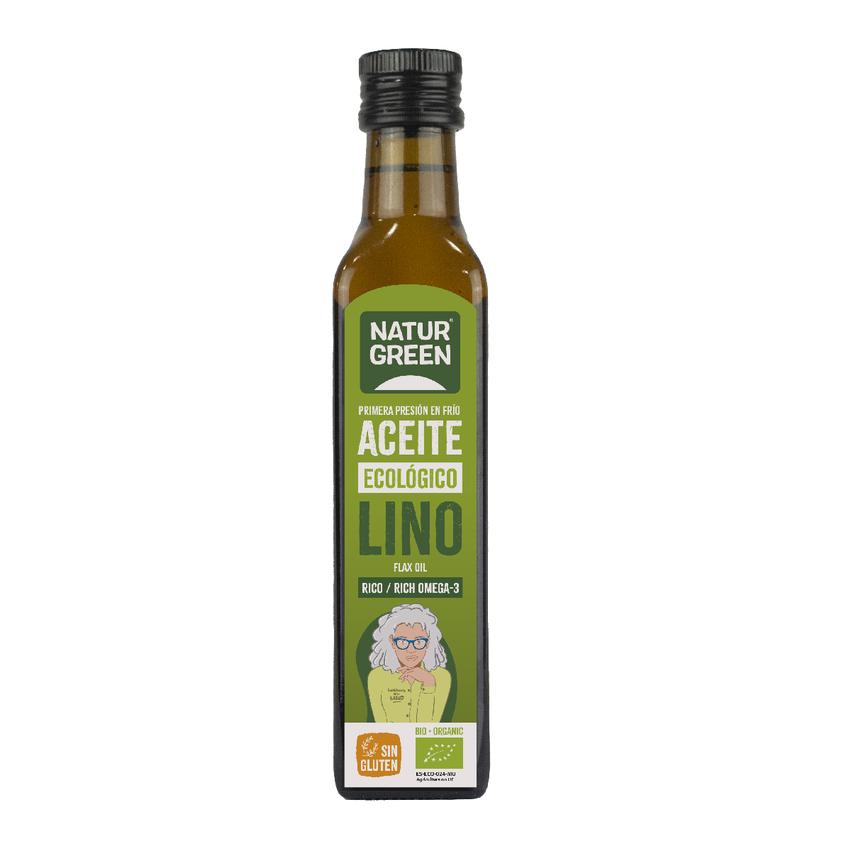 NaturGreen Organic Linseed Oil, 250 ml