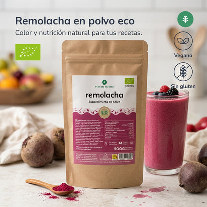Beetroot powder Eco Planeta Huerto 200 g