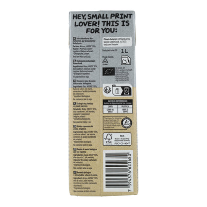 Oatly Organic Barista Oat Drink 1 L