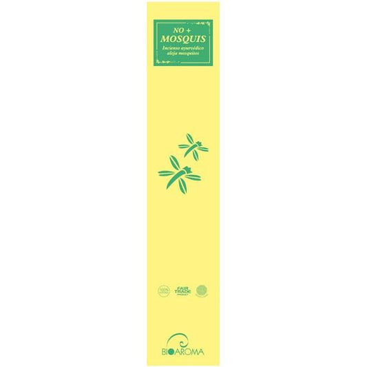 Incienso ecológico antimosquitos Bioaroma, 12 varillas
