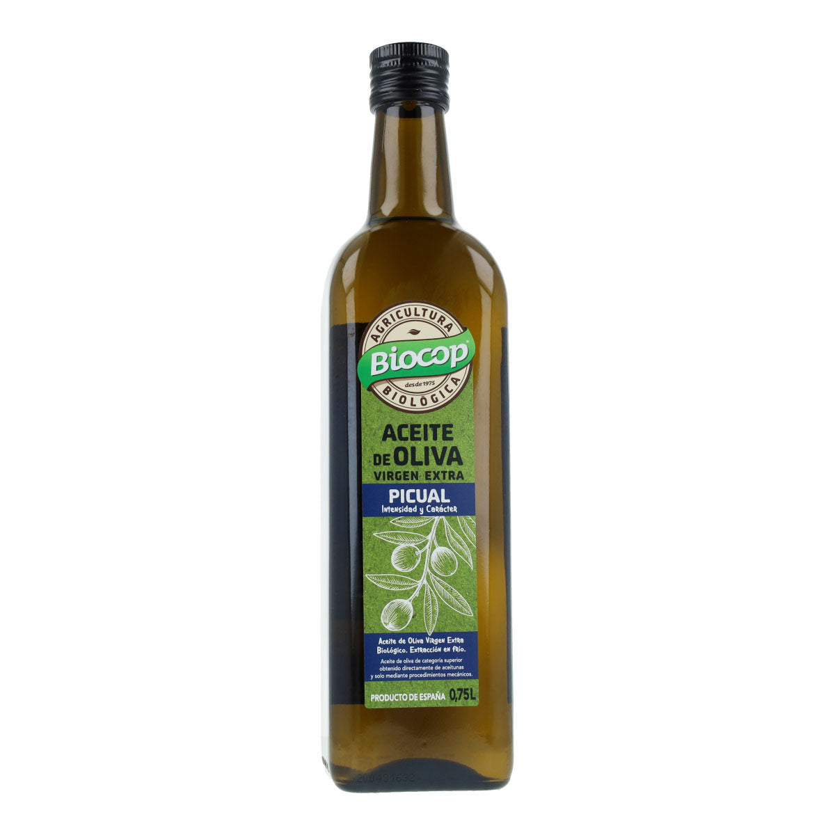 Biocop Organic Picual Extra Virgin Olive Oil 750 ml