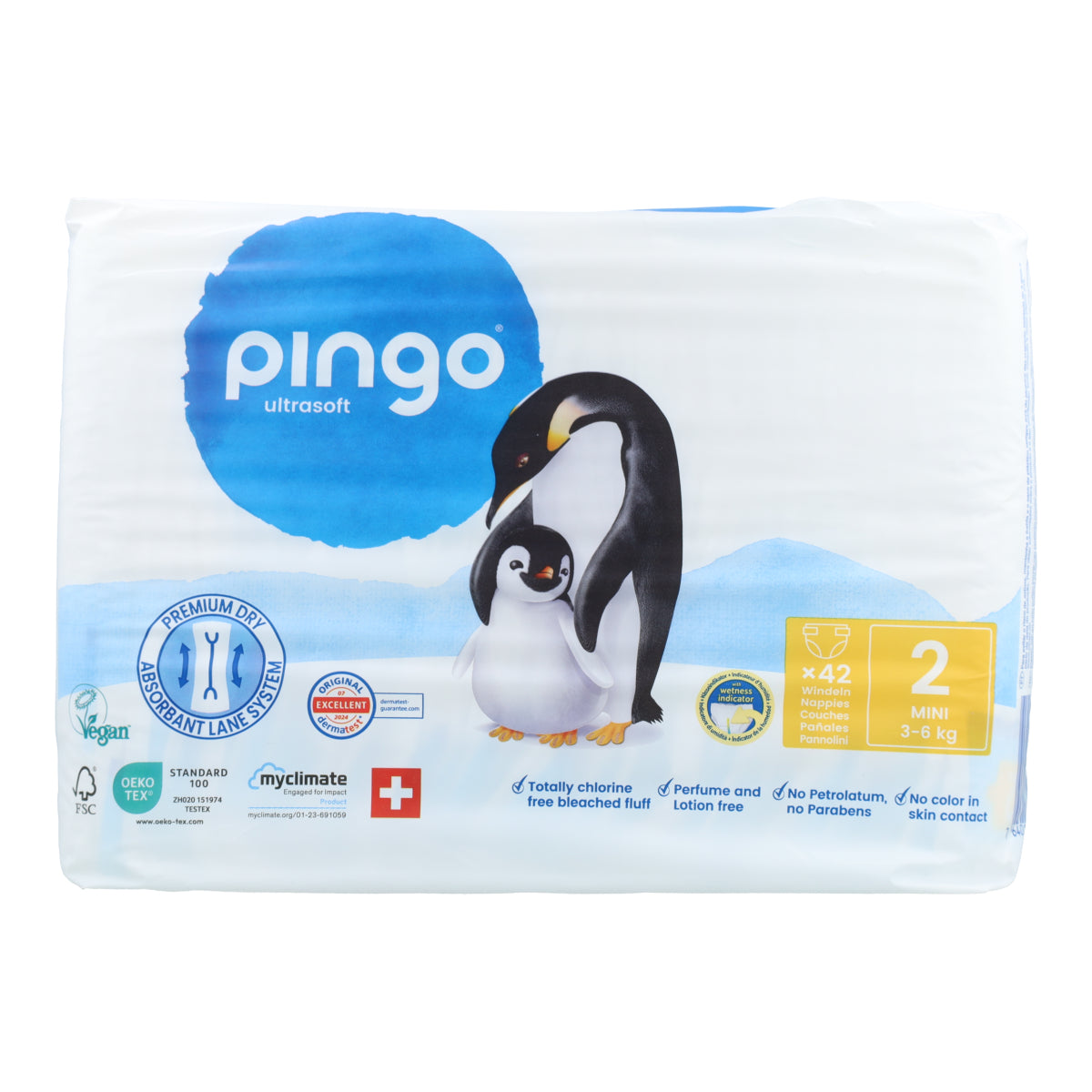 Pingo size 2 nappies (3-6 kg) 42 units