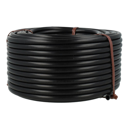 Tubería de microtubo negra Ø 4 mm Planeta Huerto 50 m