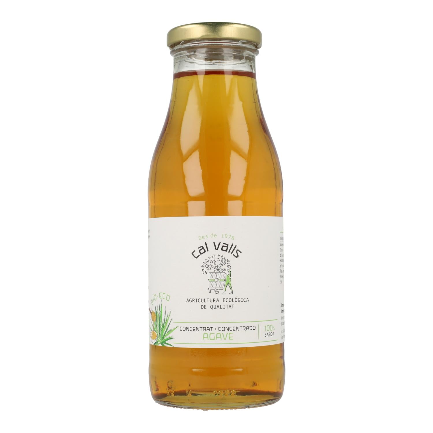 Concentrado de ágave Cal Valls, 500 ml