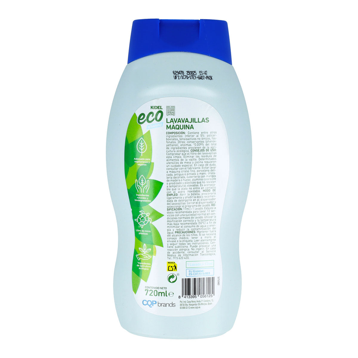 Kidel Eco Mimidu Dishwasher Detergent 720 ml