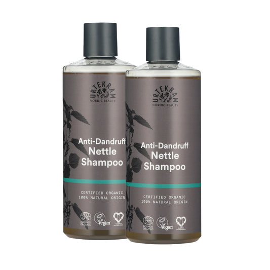 Pack 2x Champú de Ortiga Anticaspa Urtekram 500 ml