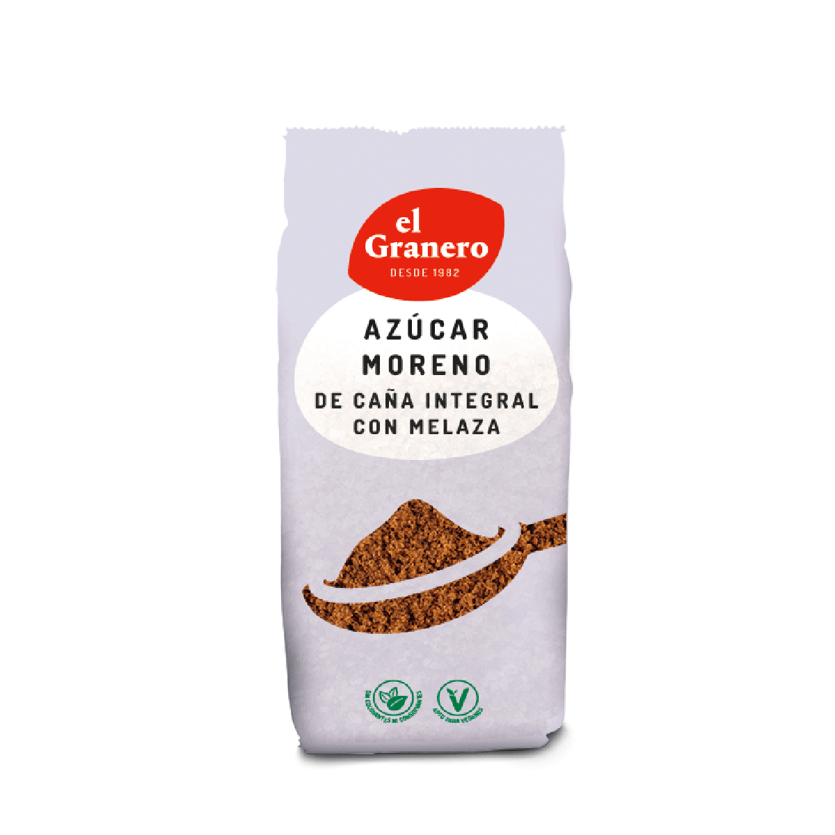 Azúcar Moreno Integral de Caña con Melaza El Granero 500 g