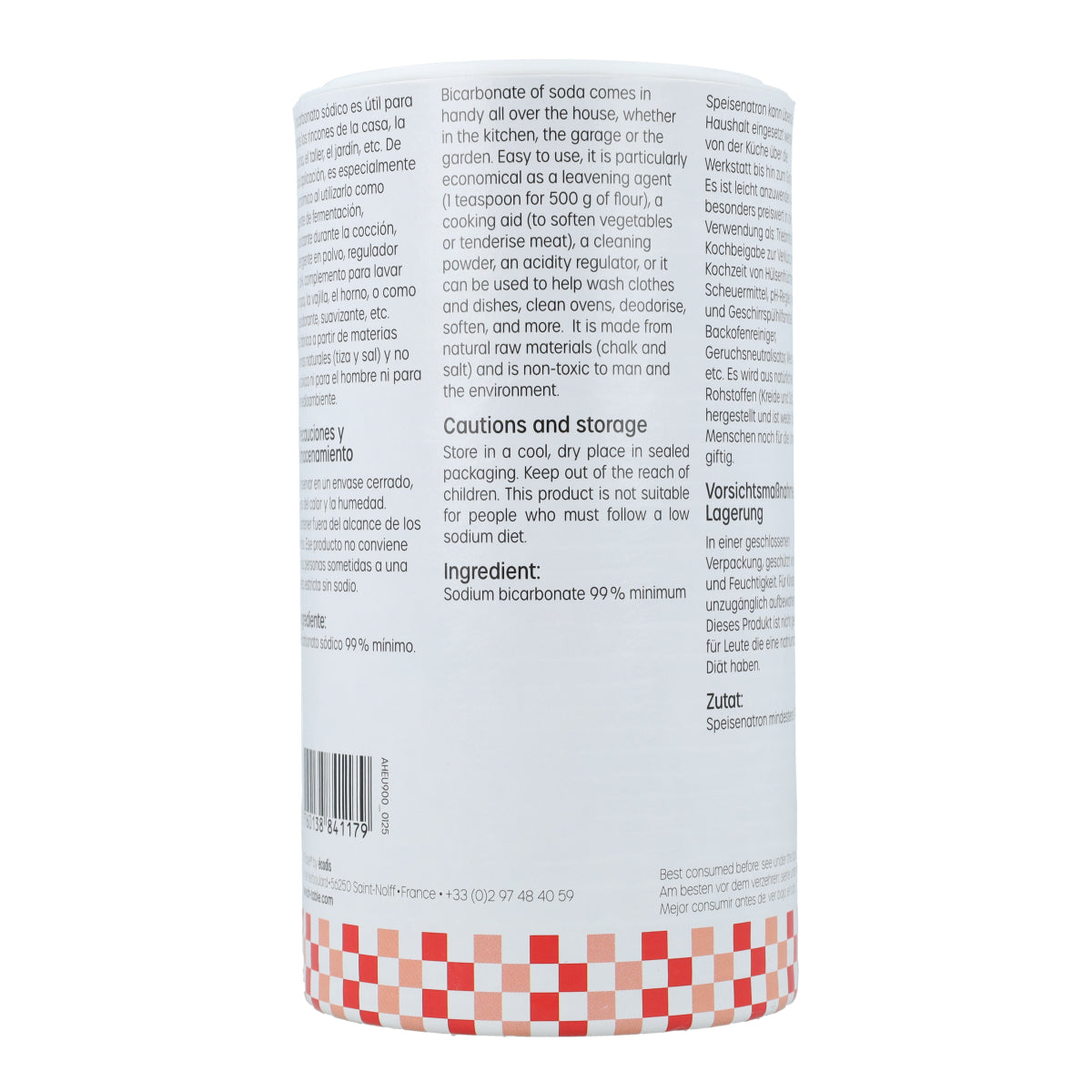 Food-grade Baking Soda La Droguerie écologique 500 g