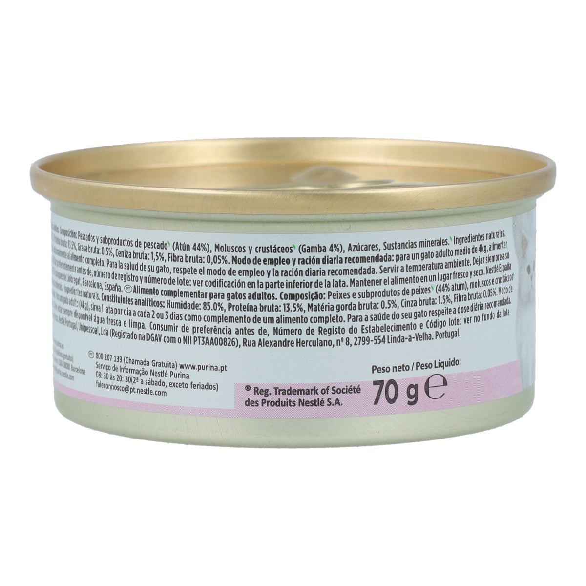 GOURMET Nature's Creations Rich in Tuna Slices with Prawns in Jelly 70 g