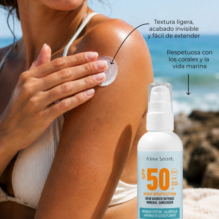 Alma Secret SPF 50 sunscreen 200 ml