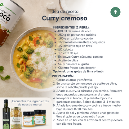 Coconut cream ECO Planeta Huerto 400 ml