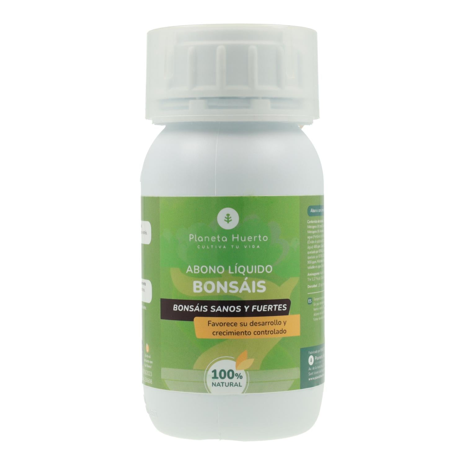 Abono Líquido Bonsái Planeta Huerto 250 ml