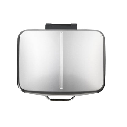 Cubo de pedal de acero inoxidable Easy Close Studio Duo, 2 x 20 lts.