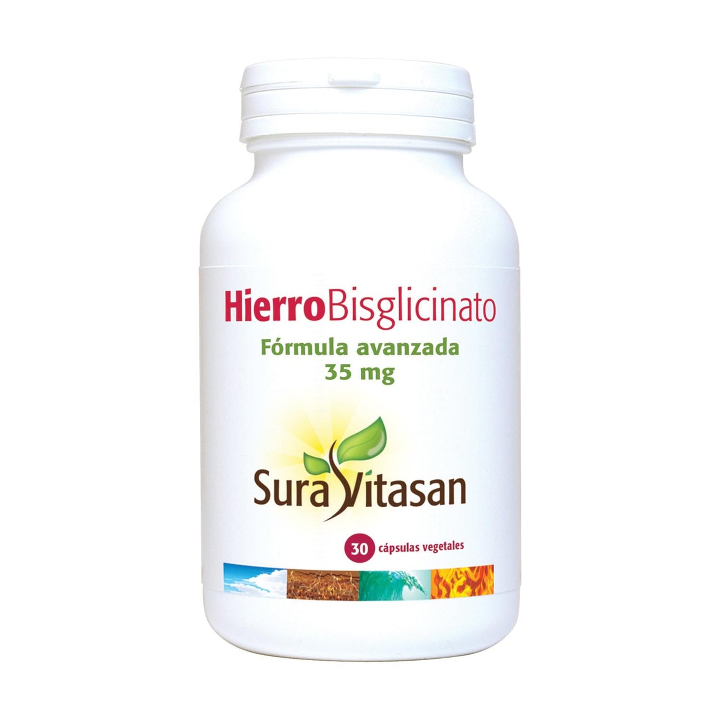 Hierro Bisglicinato 30 Caps Sura Vitasan
