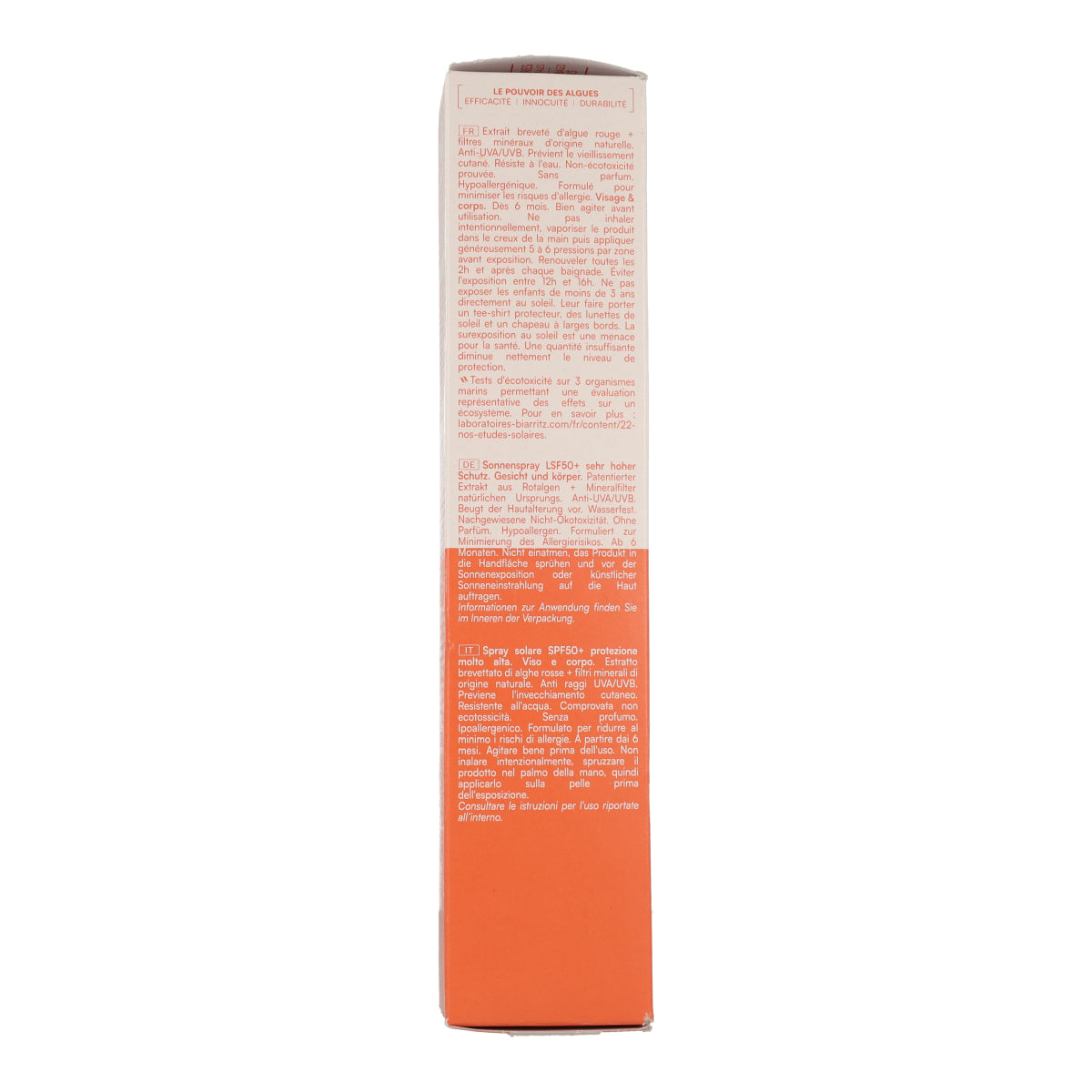 Biarritz SPF 50+ Face & Body Sun Spray 150 ml