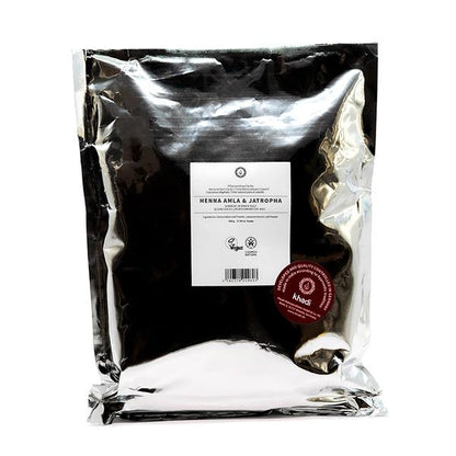Henna natural Amla y Jatropha, Khadi,100 g