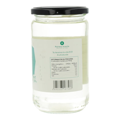 Pack 6x Aceite de coco desodorizado ECO Planeta Huerto 500 ml