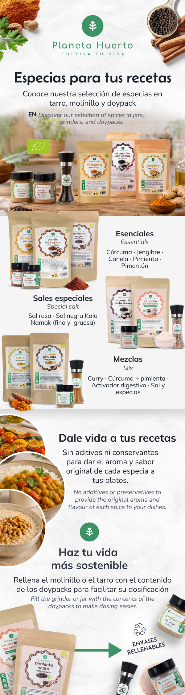 Sweet paprika ECO Planeta Huerto