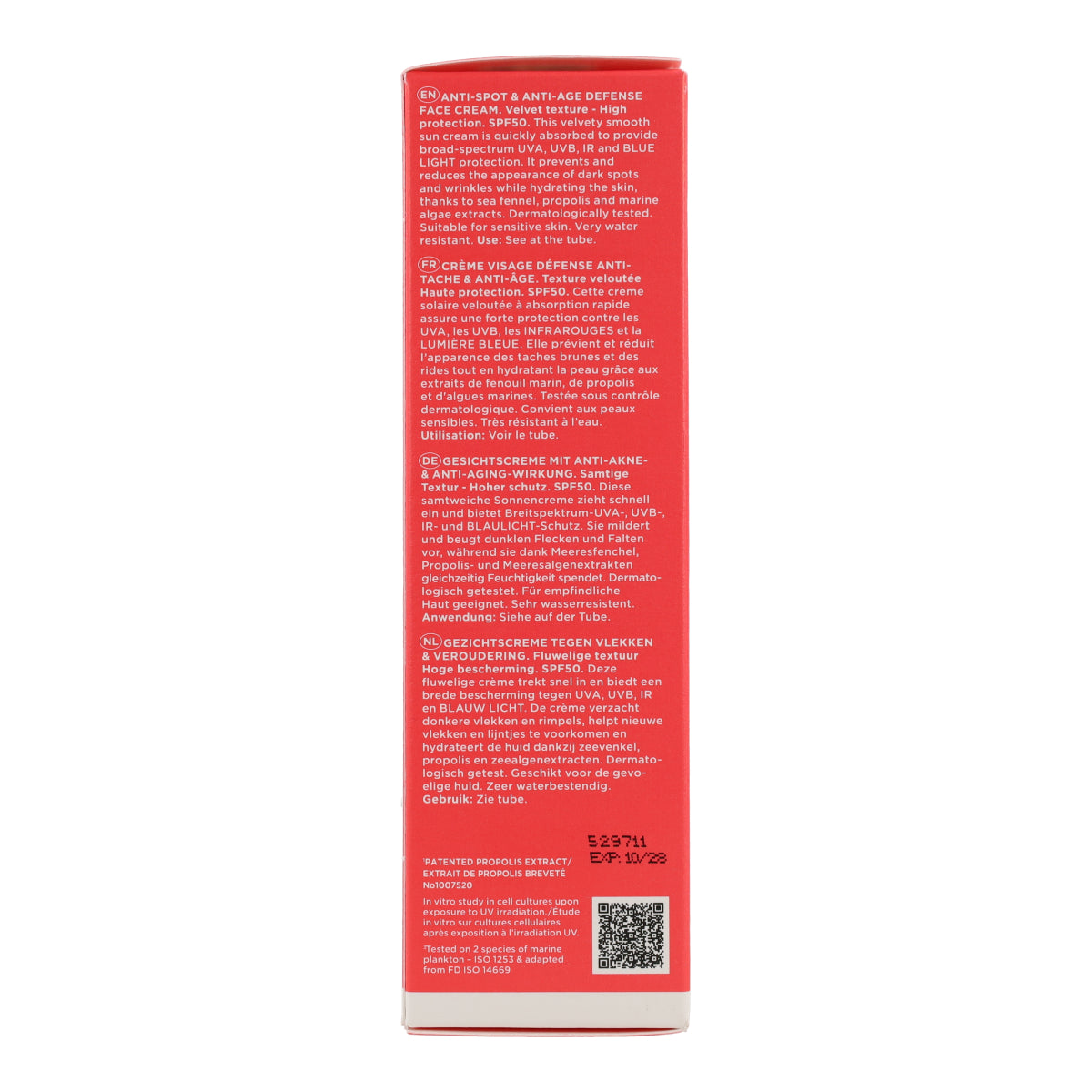 Apivita SPF50 anti-blemish sun cream 50 ml