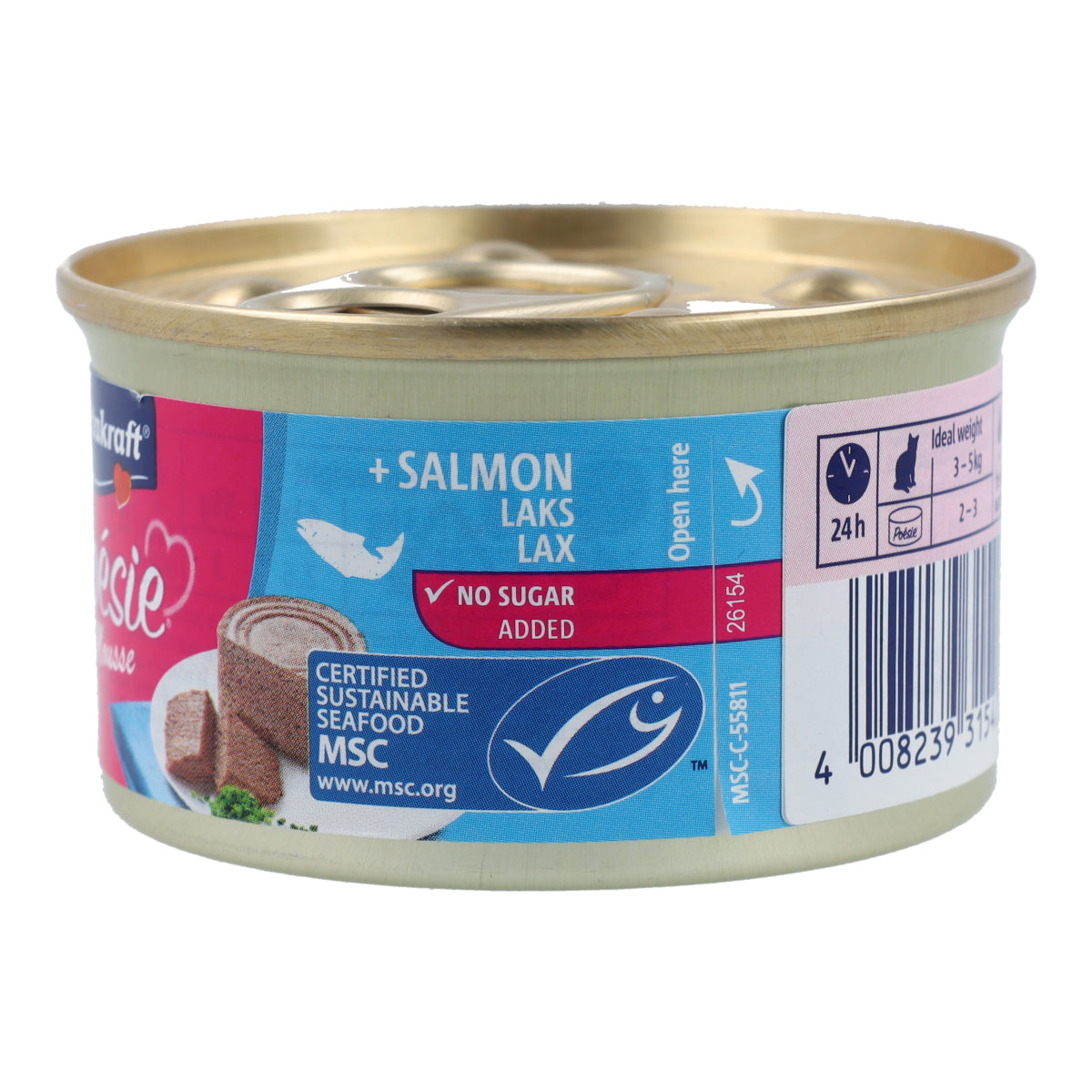 Vitakraft Poésie salmon mousse tin 85 g wet cat food